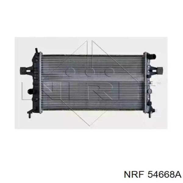 Радіатор основний NRF 54668A ціна, від 62.81 USD