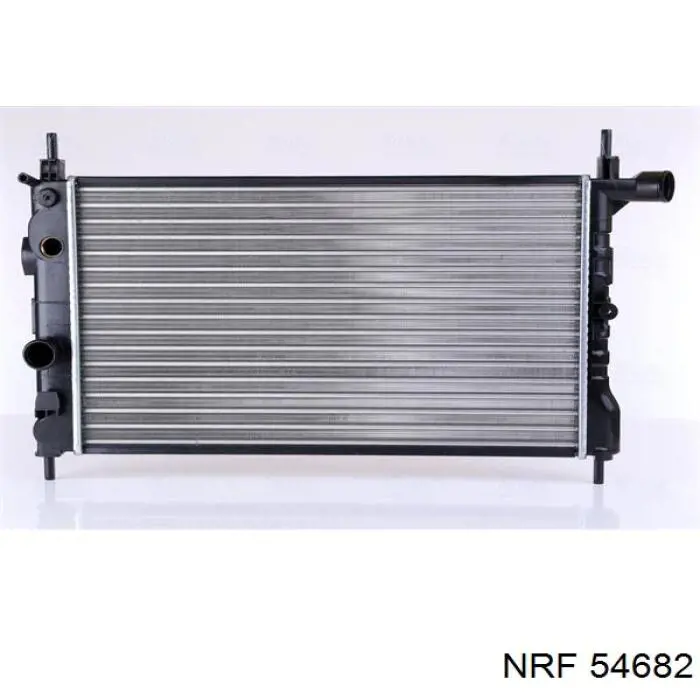 54682 NRF Радіатор охолодження двигуна