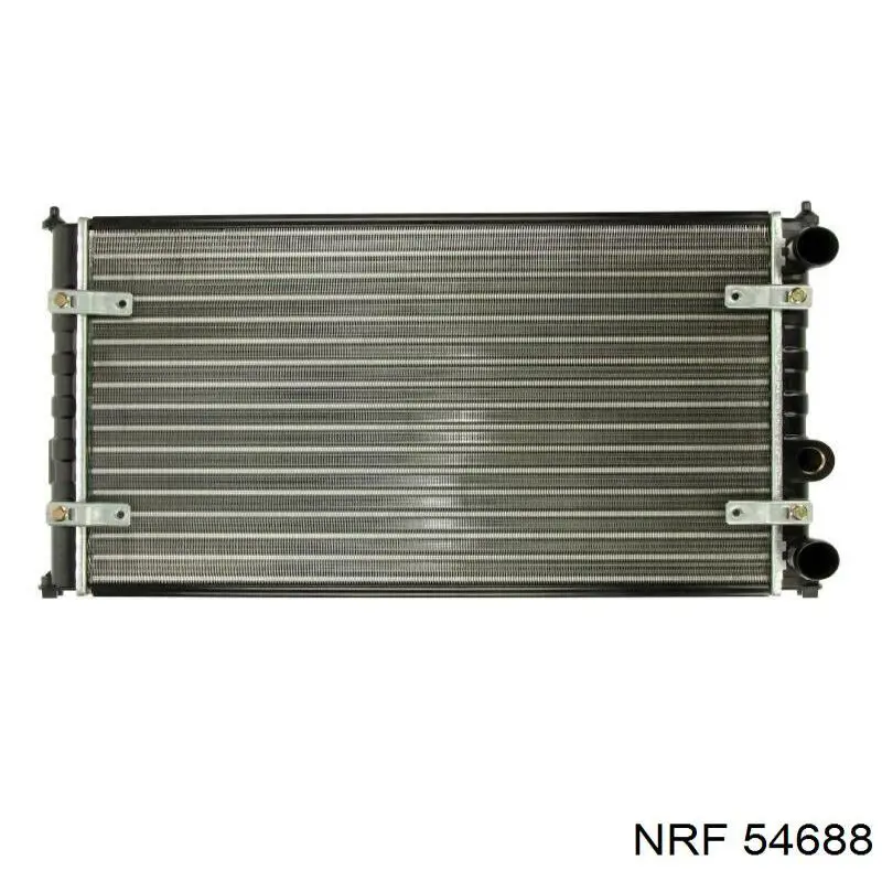 54688 NRF Радіатор охолодження двигуна