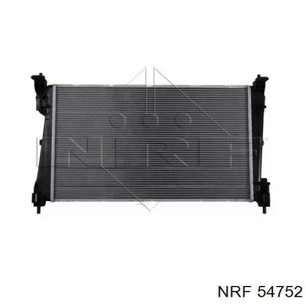 54752 NRF Радіатор охолодження двигуна