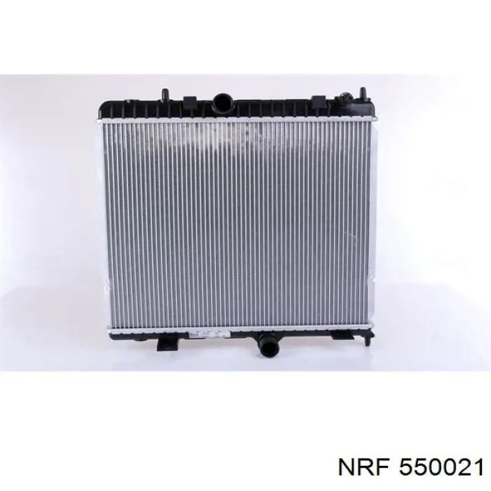 550021 NRF Радіатор охолодження двигуна