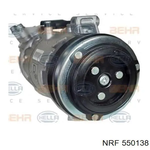 550138 NRF Радіатор охолодження двигуна