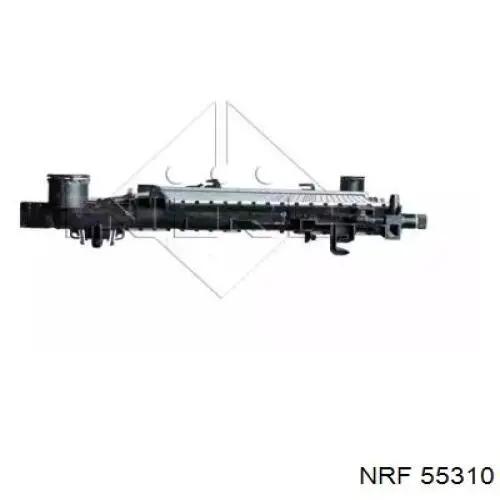 55310 NRF Радіатор охолодження двигуна