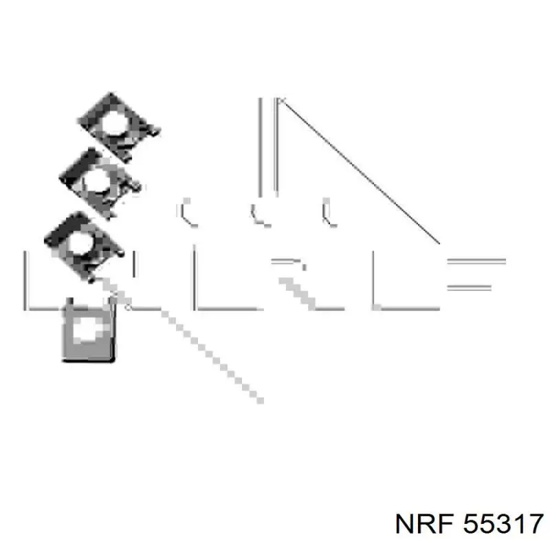 Радіатор 0370170075 Depo/Loro/Abakus