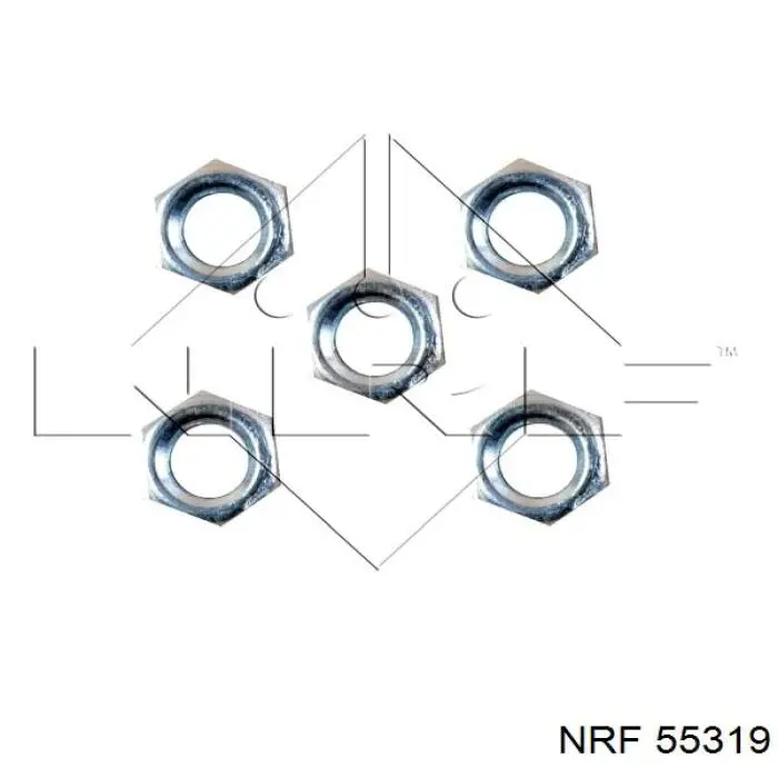 Радіатор основний NRF 55319 ціна, від 135.97 USD