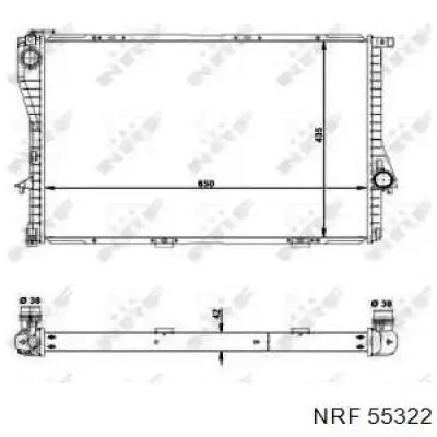 Купити RA60648Q Signeda Радіатор двигуна