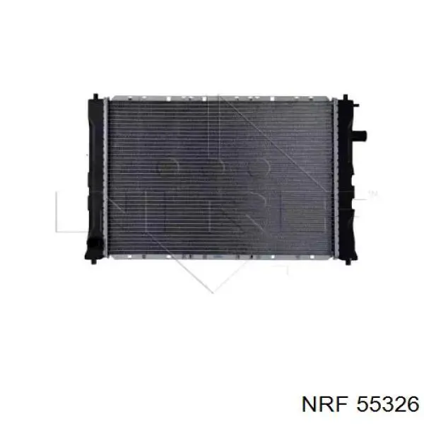 55326 NRF радіатор охолодження двигуна