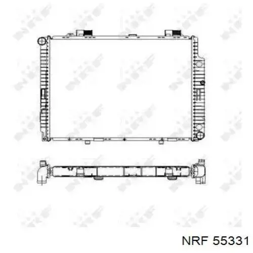 Купити RA62598Q Signeda Радіатор двигуна