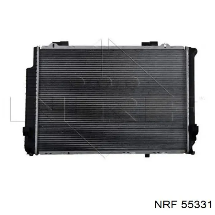 55331 NRF радіатор охолодження двигуна