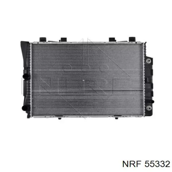 55332 NRF радіатор охолодження двигуна