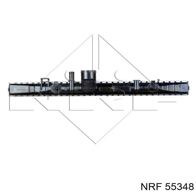 Купити 55348 NRF Радіатор двигуна