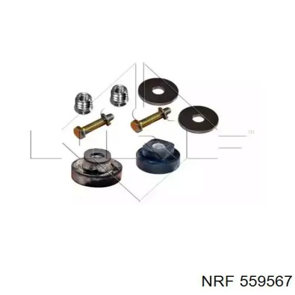559567 NRF Радіатор охолодження двигуна