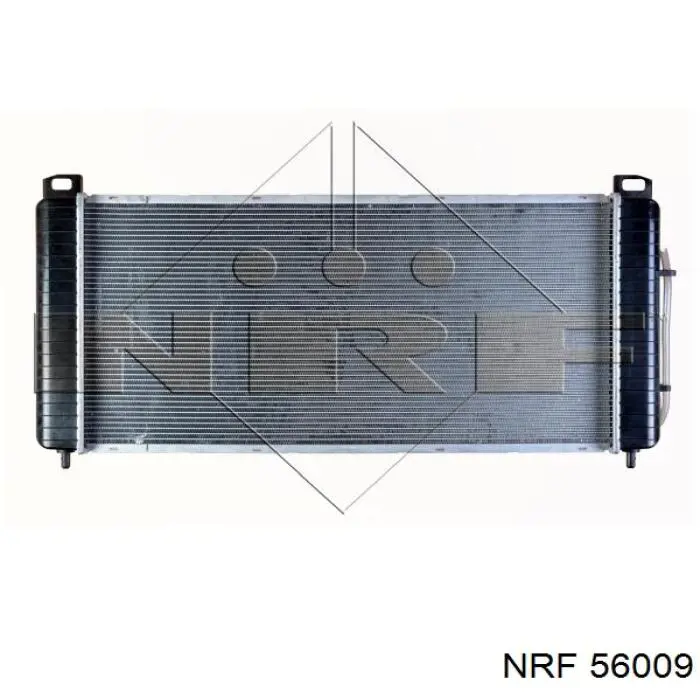 56009 NRF Радіатор охолодження двигуна