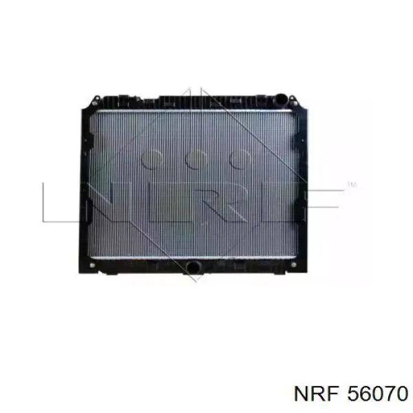 56070 NRF радіатор охолодження двигуна