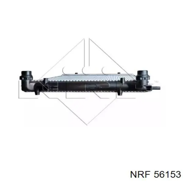 56153 NRF Радіатор охолодження двигуна