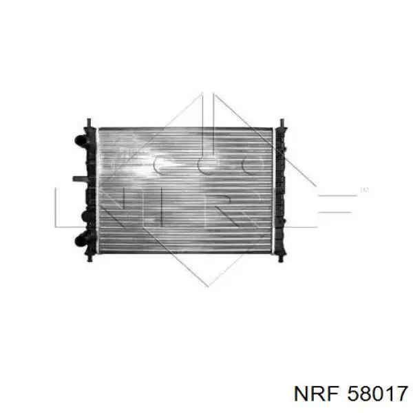 0071735369 Fiat/Alfa/Lancia радіатор охолодження двигуна