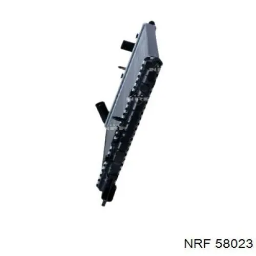 58023 NRF Радіатор охолодження двигуна