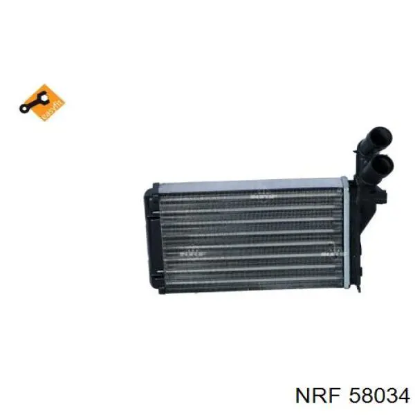 58034 NRF радіатор пічки (обігрівача)