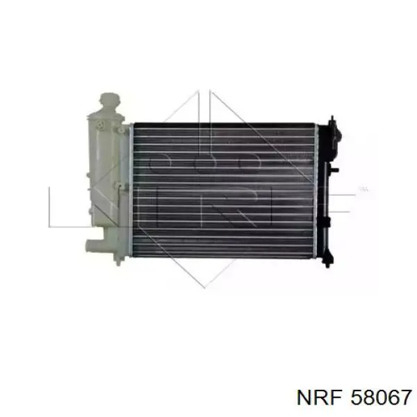 Радіатор основний NRF 58067 ціна, від 42.29 USD