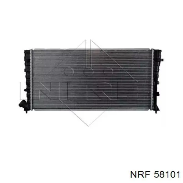 Радіатор основний NRF 58101 ціна, від 40.18 USD