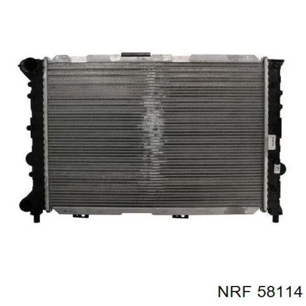 58114 NRF радіатор охолодження двигуна
