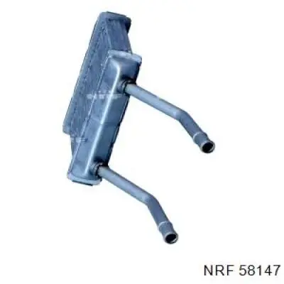 Радіатор пічки (обігрівача) NRF 58147 ціна, від 31.20 USD