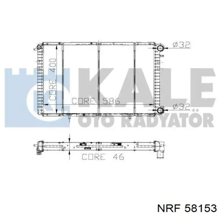 6006004494 Renault (RVI) Радіатор охолодження двигуна