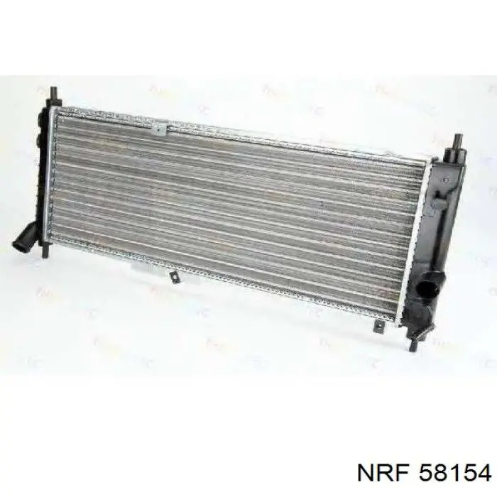 58154 NRF радіатор охолодження двигуна