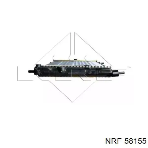 58155 NRF Радіатор охолодження двигуна