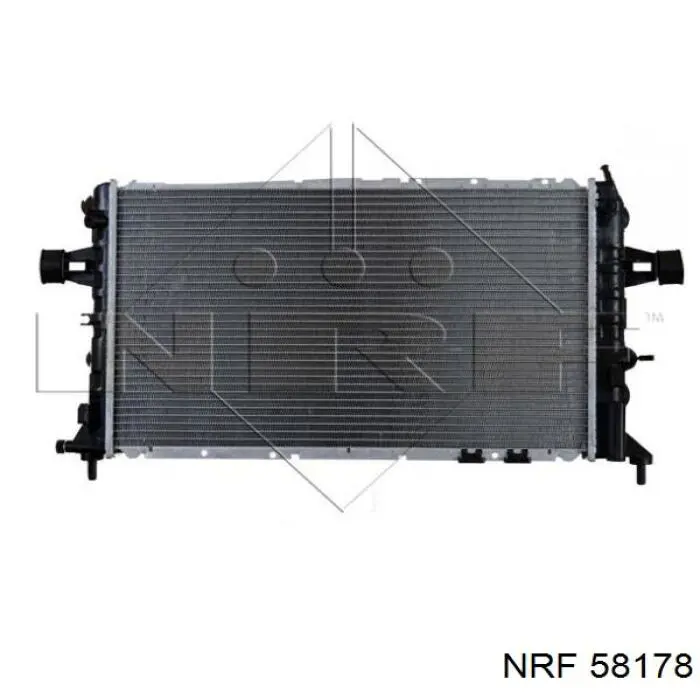 Радіатор основний NRF 58178 ціна, від 75.72 USD