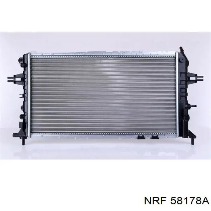 Купити 58178A NRF Радіатор двигуна