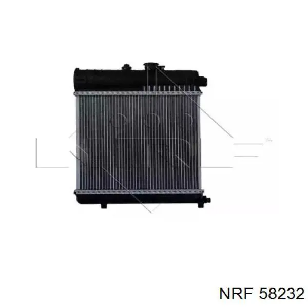 58232 NRF радіатор охолодження двигуна