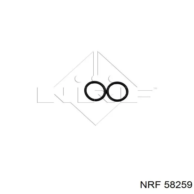 Радіатор основний NRF 58259 ціна, від 53.01 USD