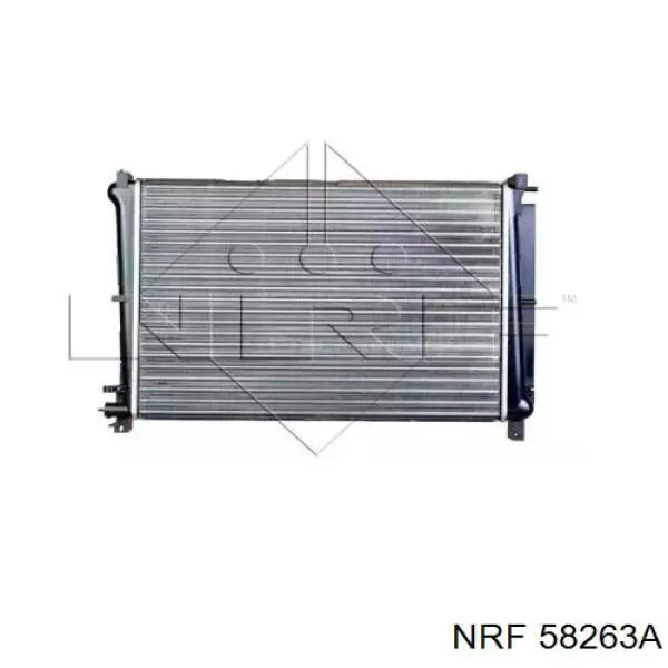 Радіатор основний NRF 58263A ціна, від 94.81 USD
