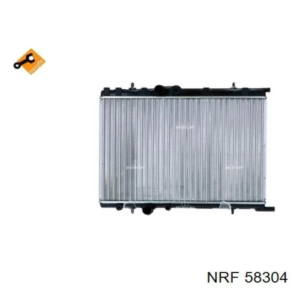 Купити 58304 NRF Радіатор двигуна