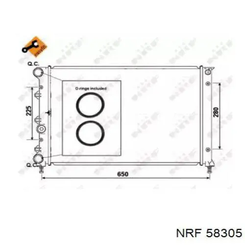 Радіатор основний Fiat/Alfa/Lancia 46743394 ціна, від 70.51 USD