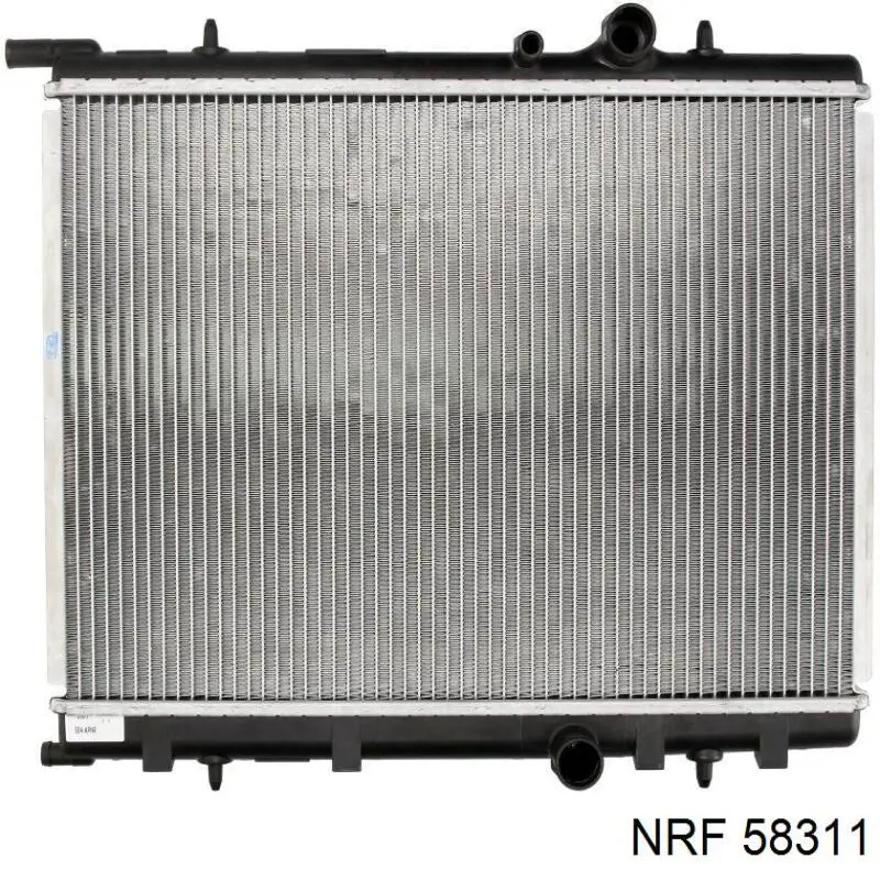 58311 NRF Радіатор охолодження двигуна