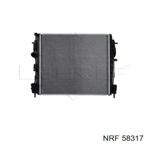 58317 NRF Радіатор охолодження двигуна
