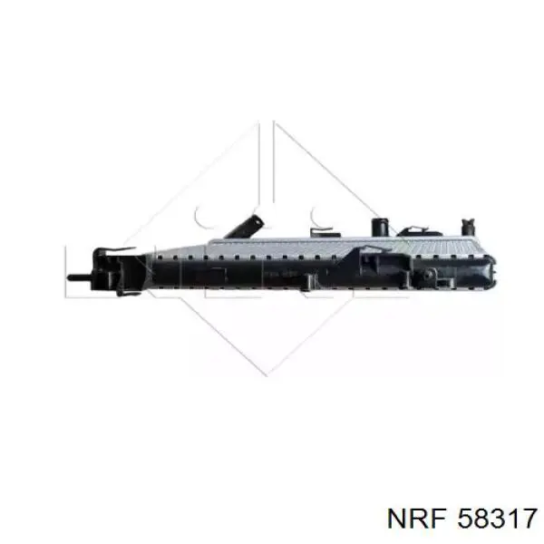 Радіатор основний NRF 58317 ціна, від 77.93 USD