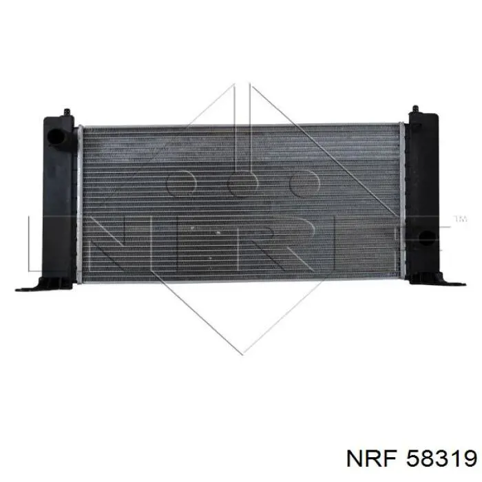 Радіатор основний Renault (RVI) 7711134658 ціна, від 56.74 USD