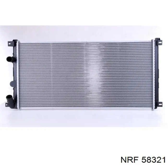 Купити 58321 NRF Радіатор двигуна