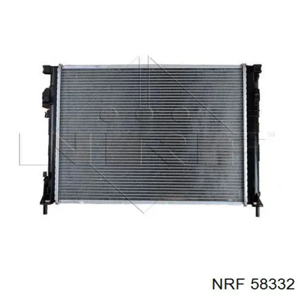 58332 NRF радіатор охолодження двигуна