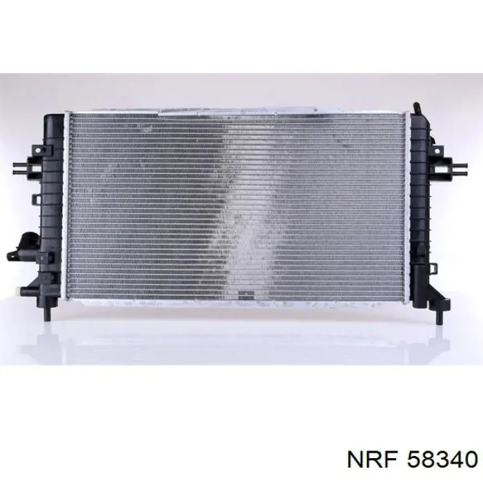 58340 NRF Радіатор охолодження двигуна