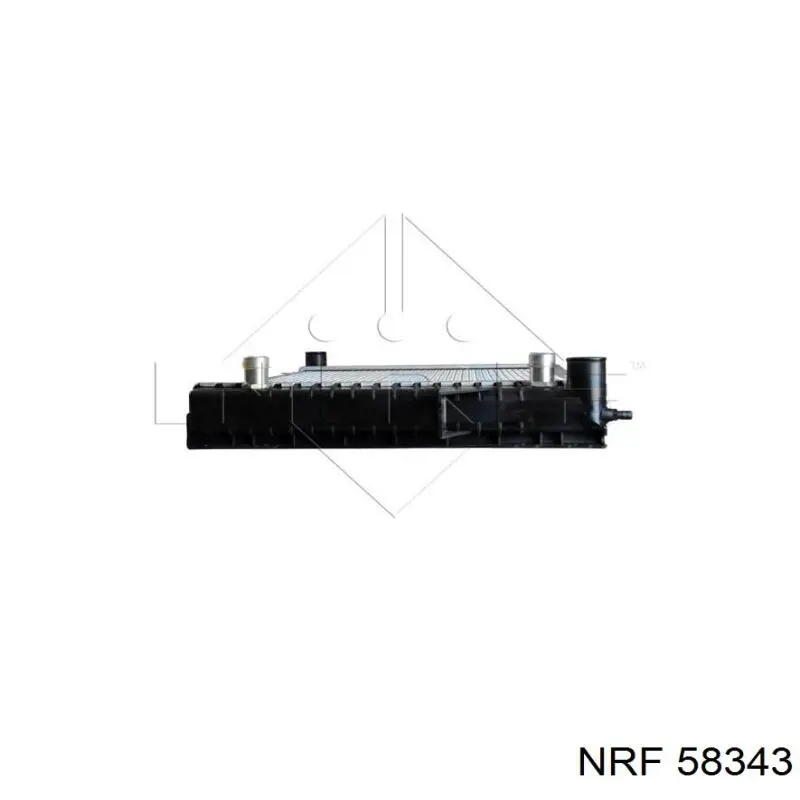 Купити 65548 Nissens Радіатор двигуна