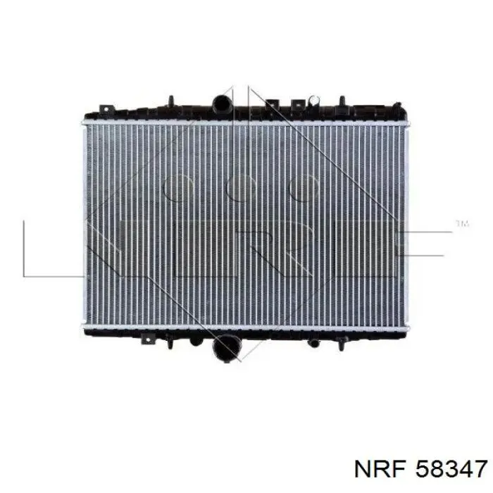 Радіатор 58347 NRF