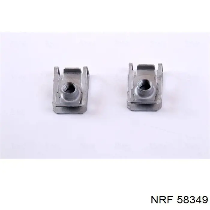 58349 NRF Радіатор охолодження двигуна