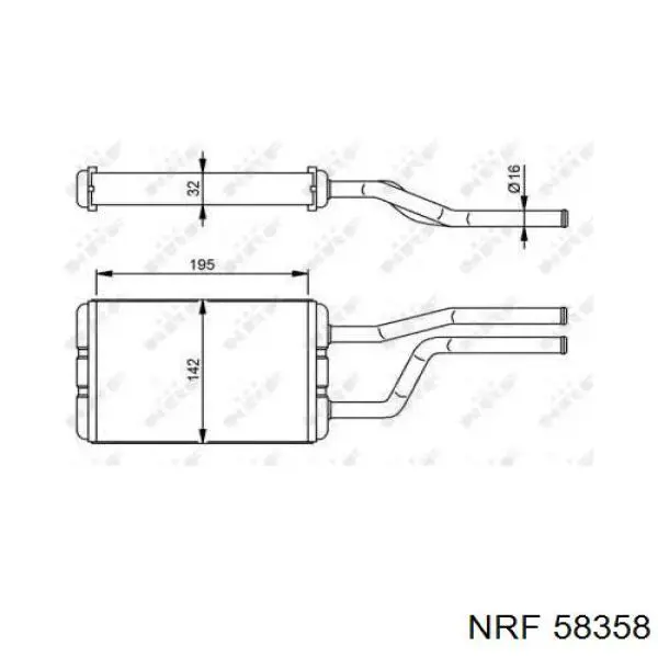 Купити 811545 VALEO Теплообмінник