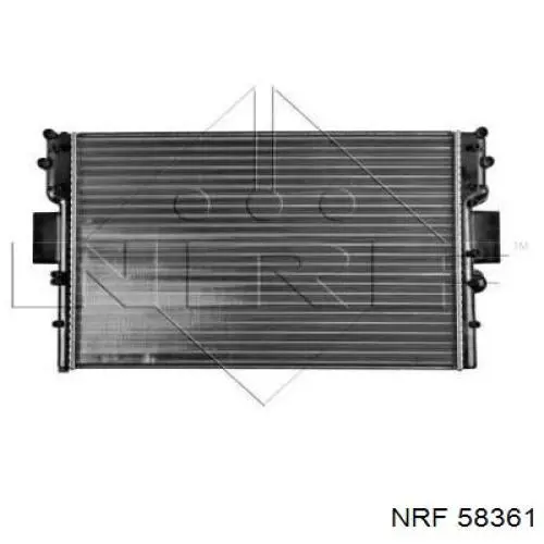 Радіатор охолодження NRF 58361
