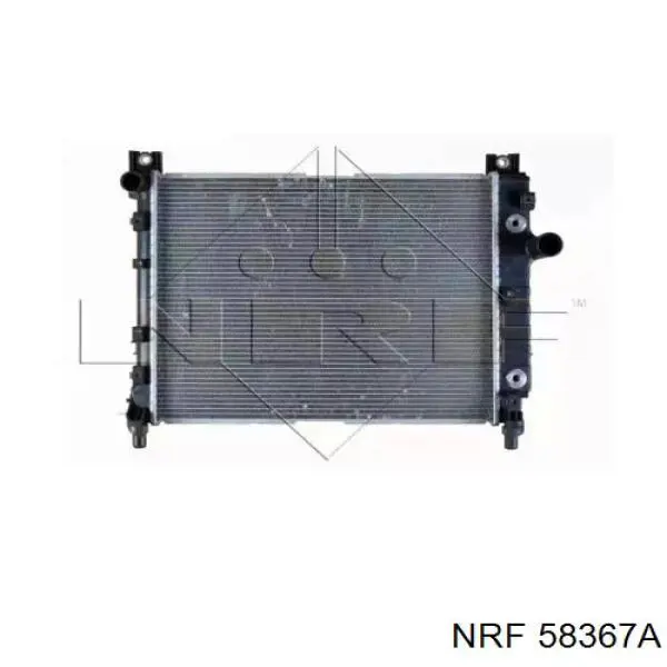52028818AD Chrysler Радіатор охолодження двигуна