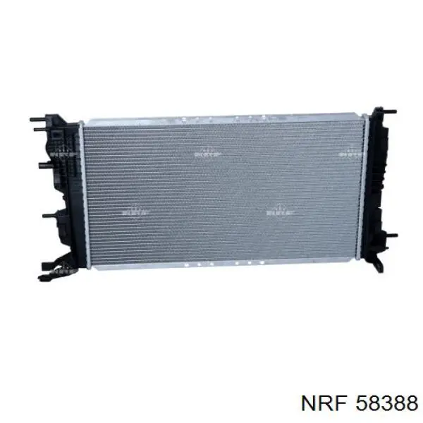 58388 NRF радіатор охолодження двигуна